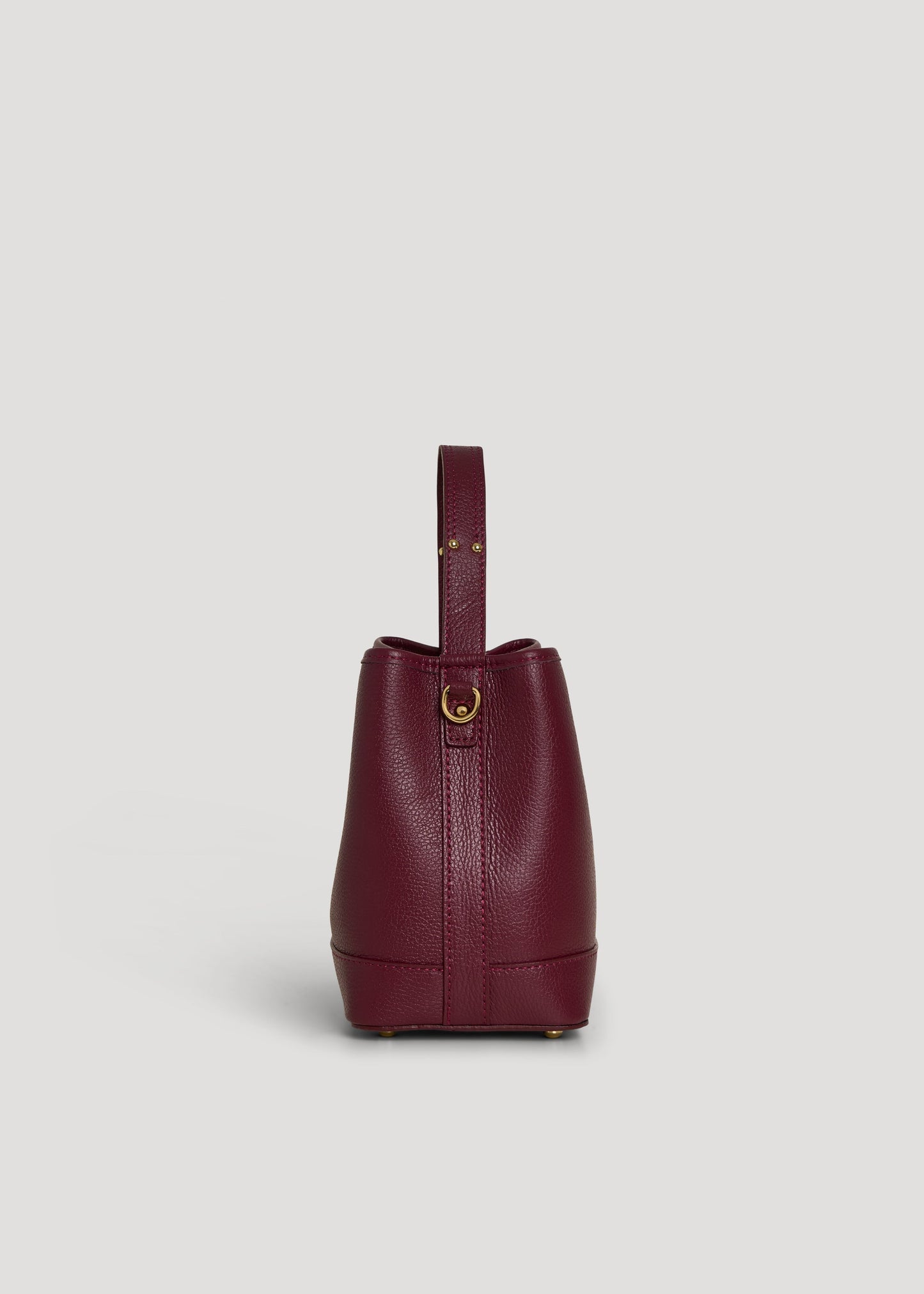 Borsa Kendy in pelle Dollaro Borgogna