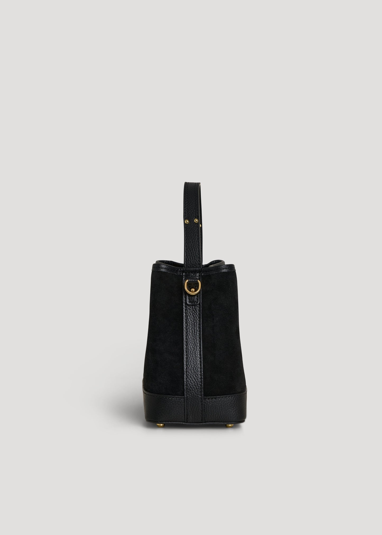 Borsa Kendy in Camoscio e Pelle Nera