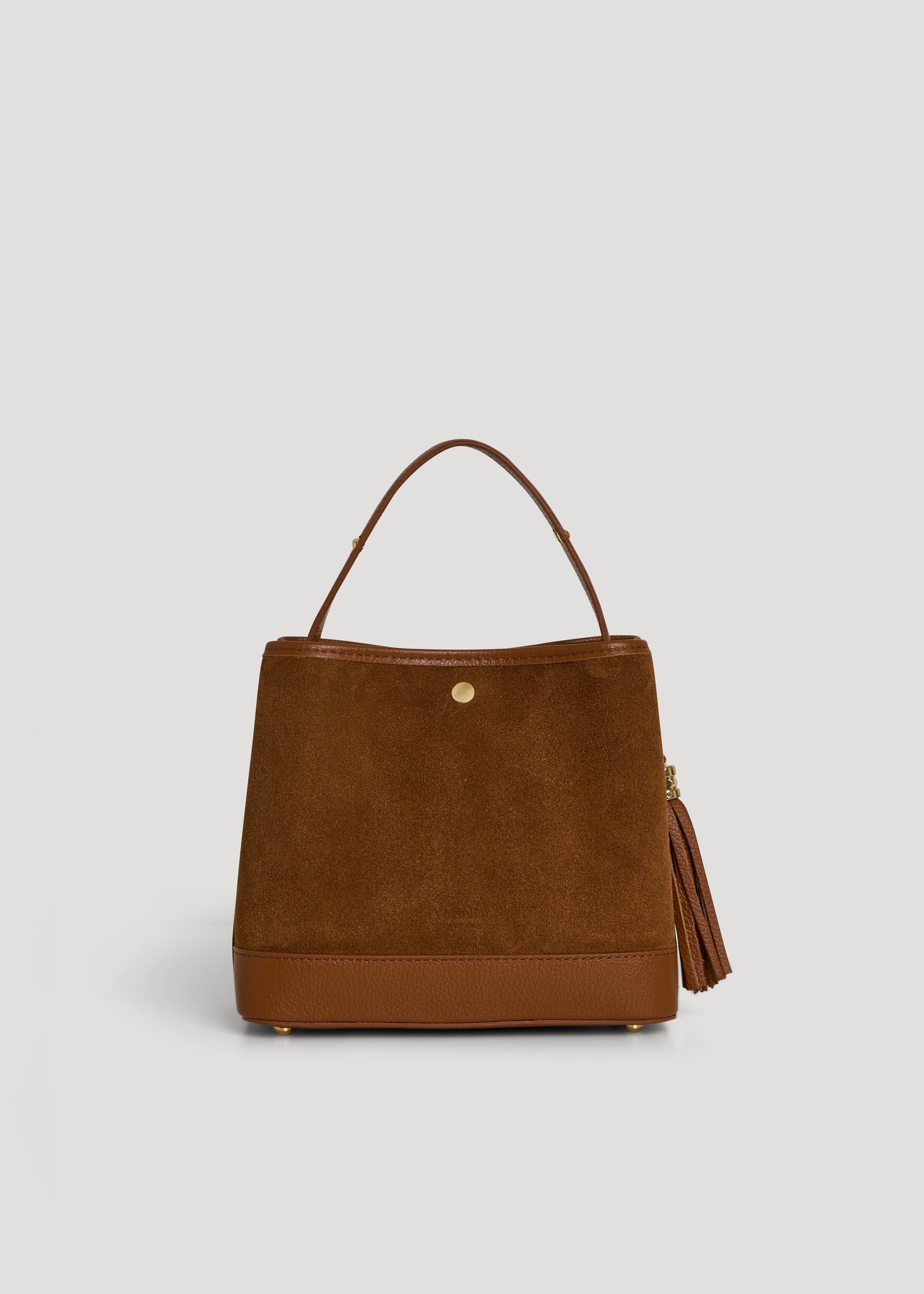 Borsa Kendy in Camoscio e Pelle Cuoio