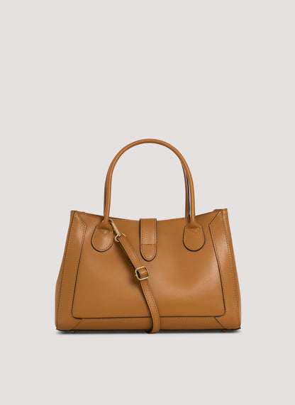 Borsa Chloe micro in pelle spazzolata Cuoio