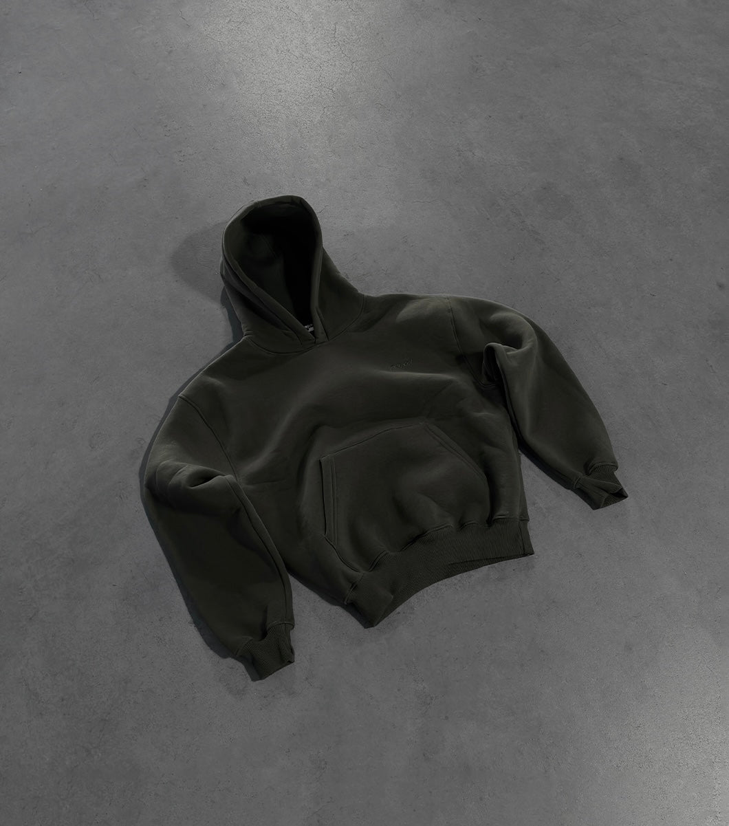 MILITARY GREEN HOODIE