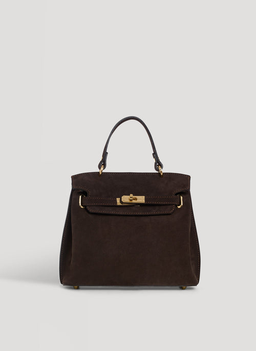 Borsa Giselle in Camoscio Testa di Moro