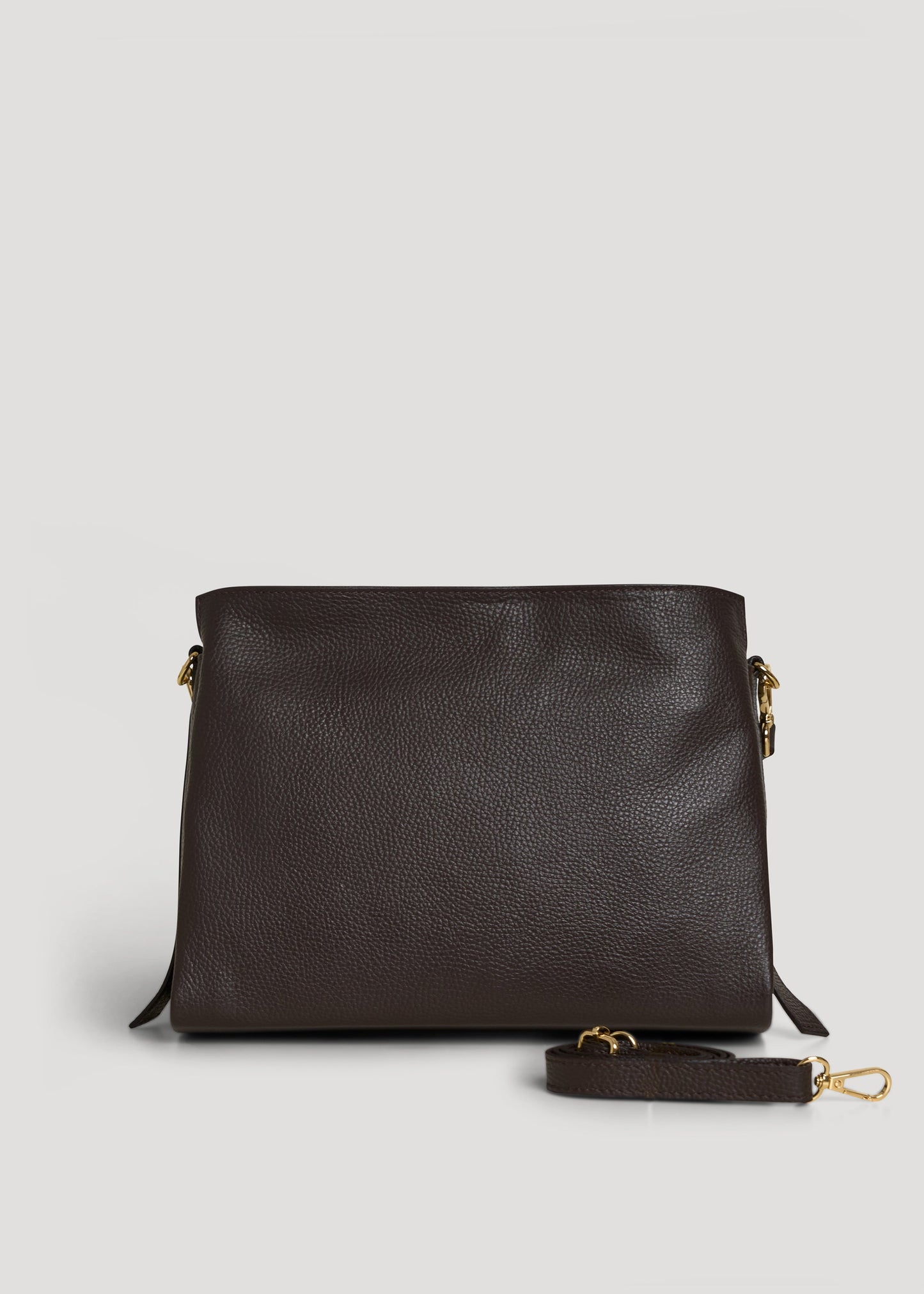 Borsa Braid in pelle Dollaro Testa di Moro