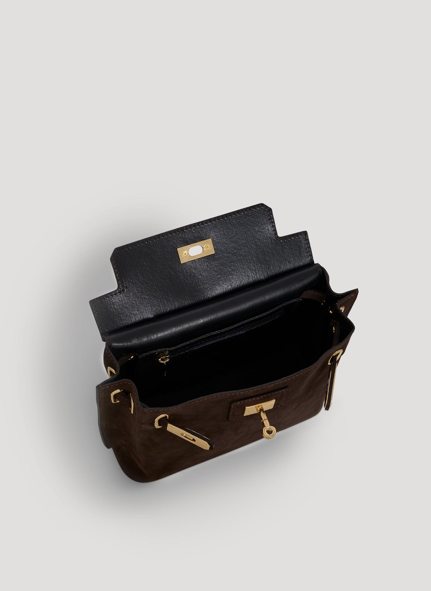 Borsa Giselle in Camoscio Testa di Moro