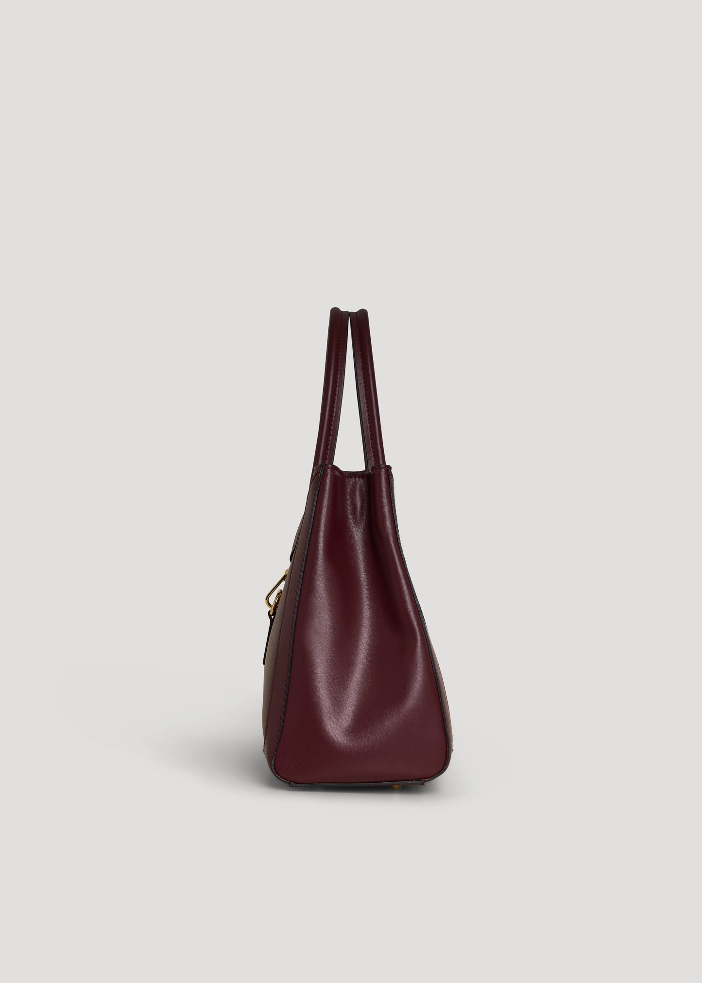 Borsa Chloe in pelle spazzolata Borgogna