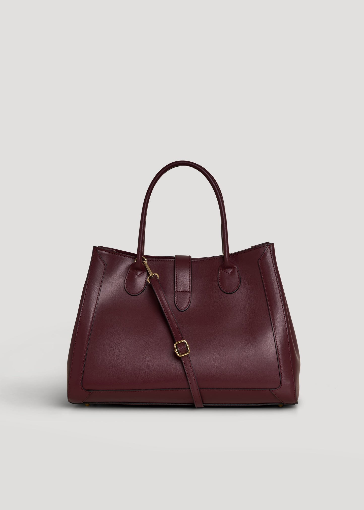 Borsa Chloe in pelle spazzolata Borgogna