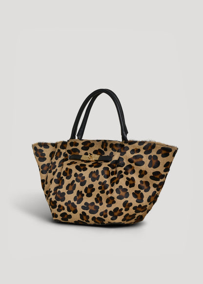 Borsa Charlène Limited Edition in Calf Hair e Pelle Leopardata