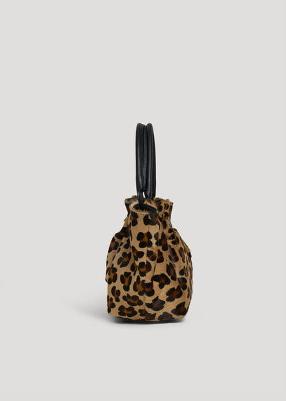 Borsa Charlène Limited Edition in Calf Hair e Pelle Leopardata