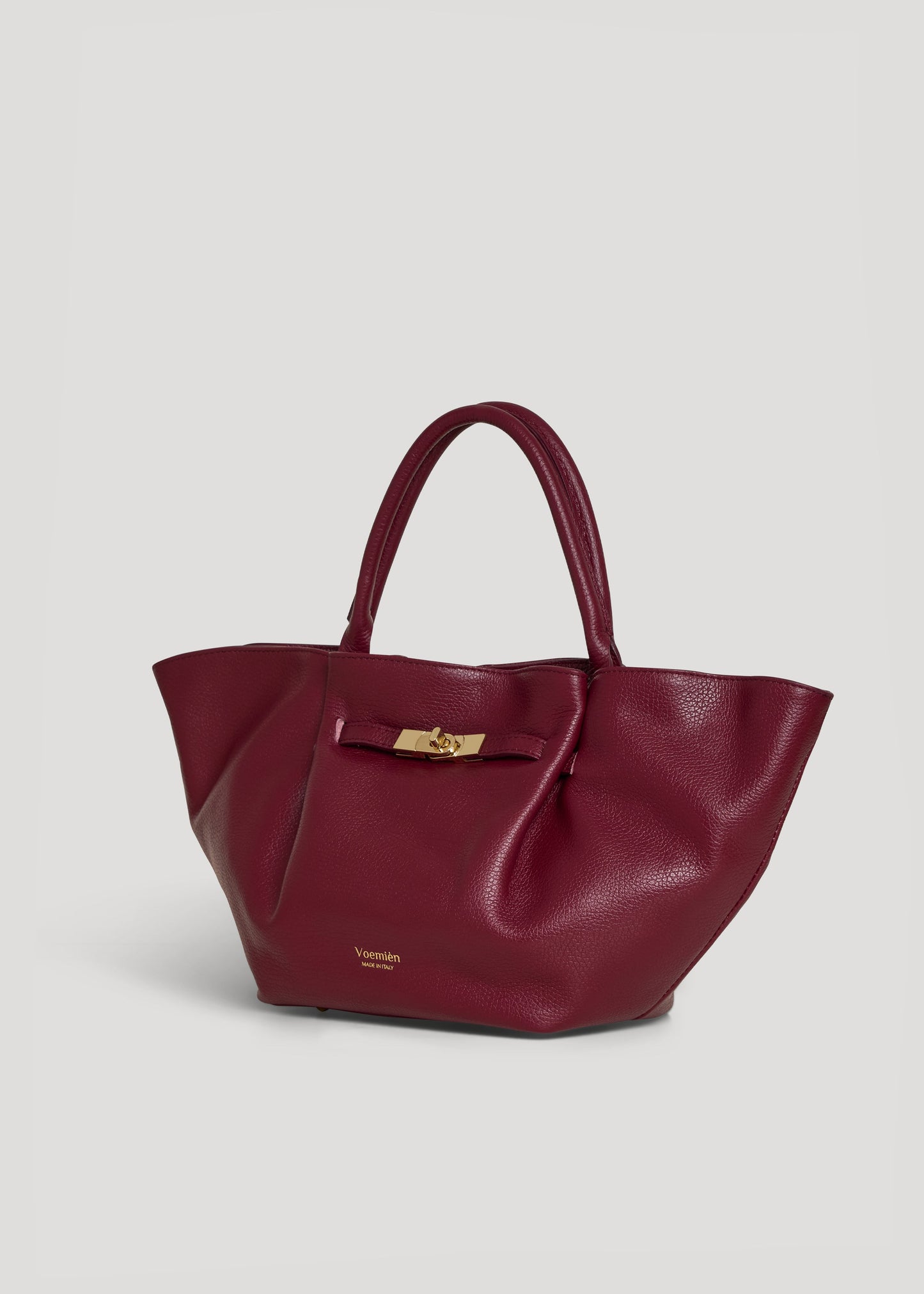 Borsa Charlène in Pelle Togo Borgogna