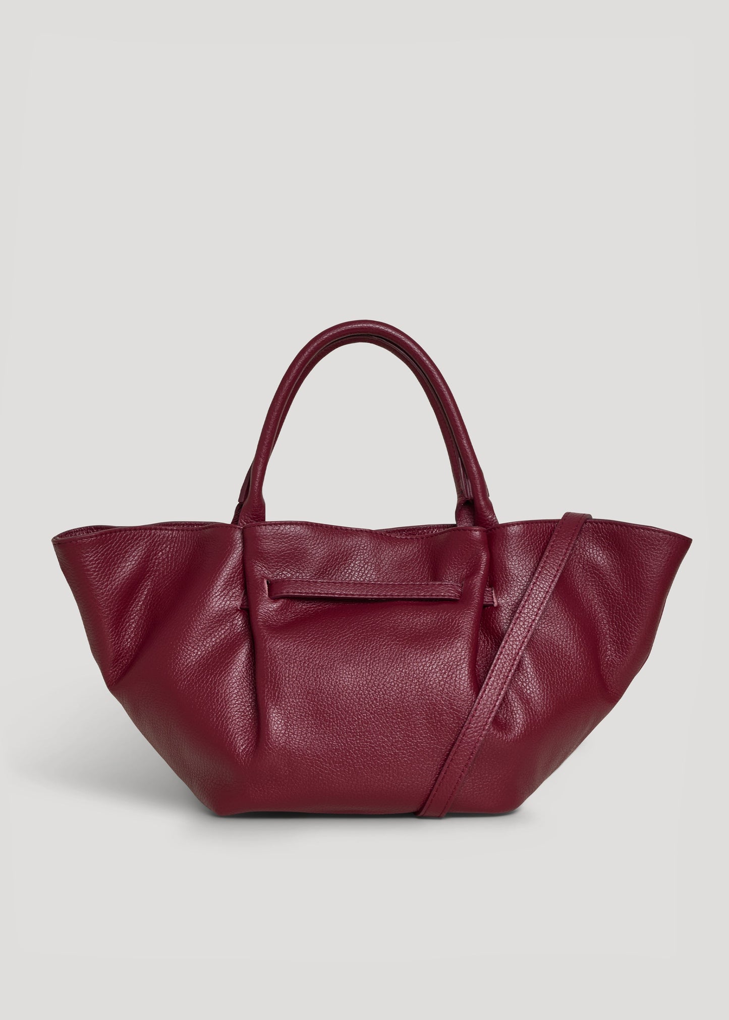 Borsa Charlène in Pelle Togo Borgogna