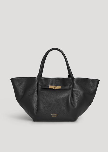 Borsa Charlène in Pelle Togo Nera