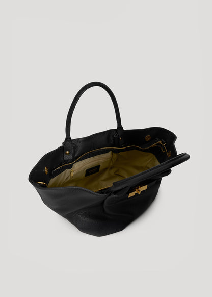 Borsa Charlène in Pelle Togo Nera