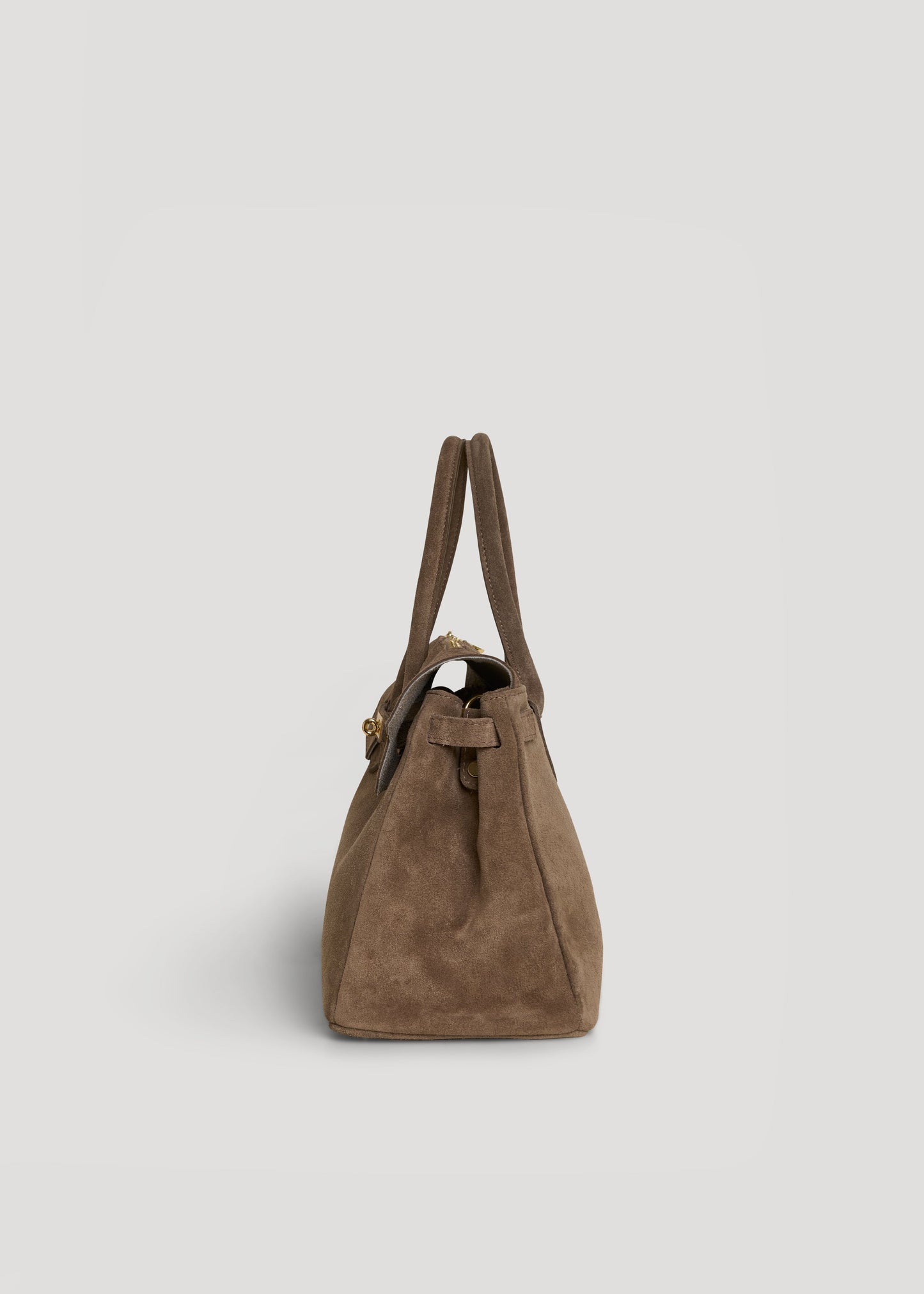 Borsa Elizabeth in Camoscio Taupe
