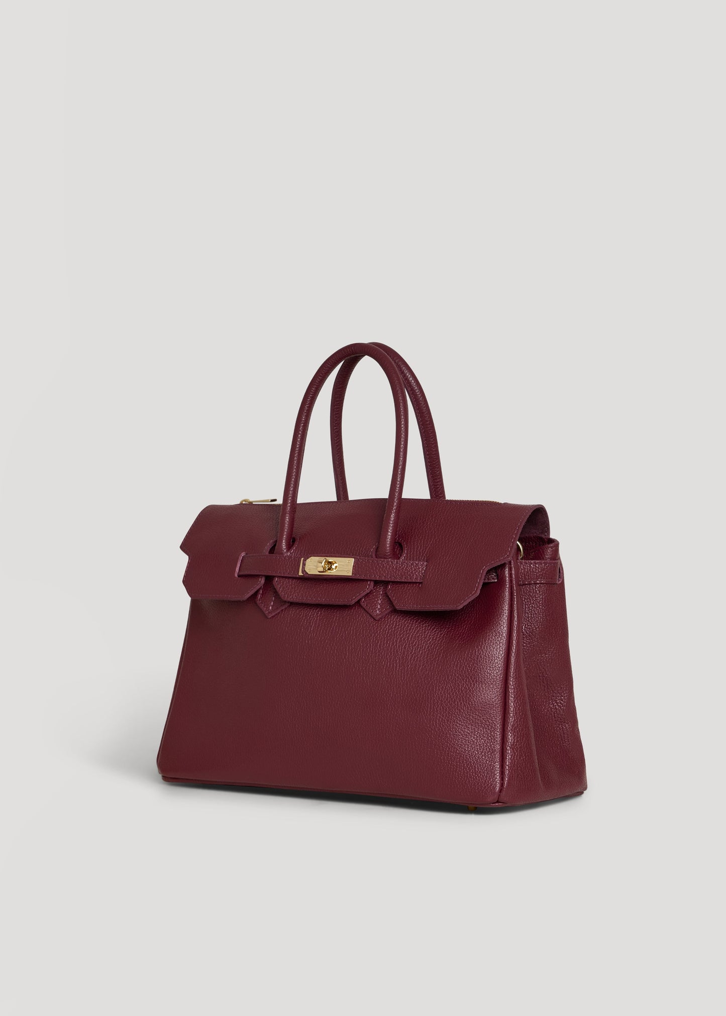 Borsa Elizabeth in Pelle Togo Borgogna