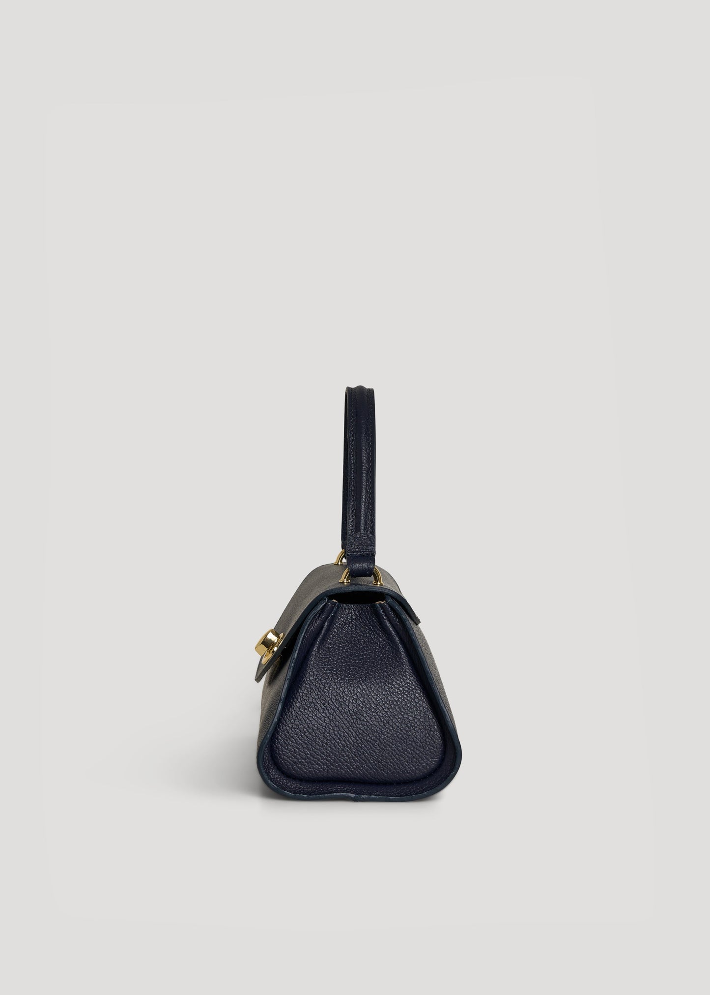 Borsa Florence in pelle Togo Blu Navy