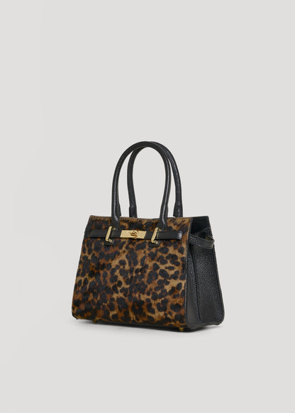 Borsa Grace Limited Edition in Pelle Calf Hair Leopardata