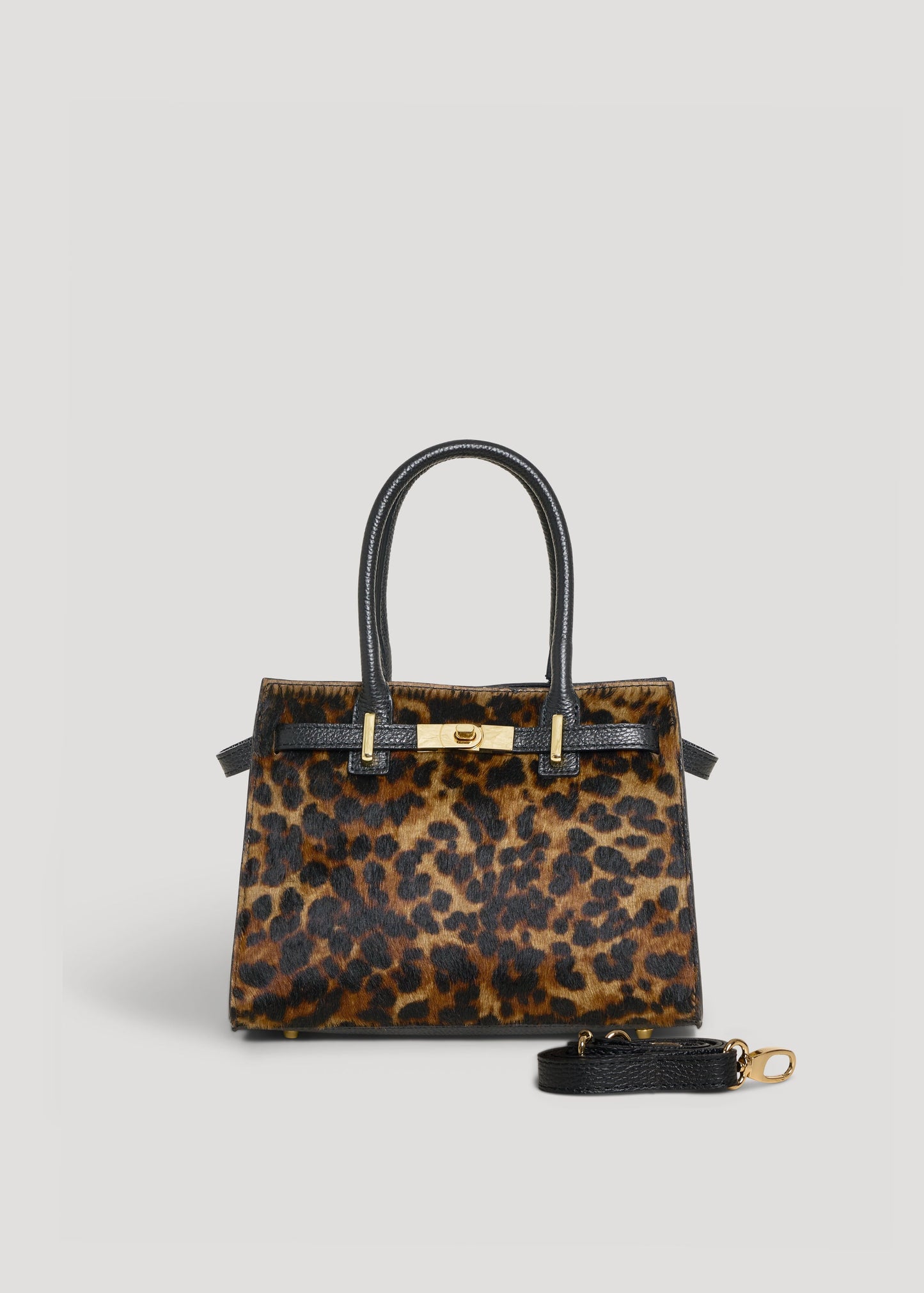 Borsa Grace Limited Edition in Pelle Calf Hair Leopardata