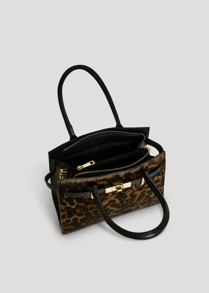 Borsa Grace Limited Edition in Pelle Calf Hair Leopardata