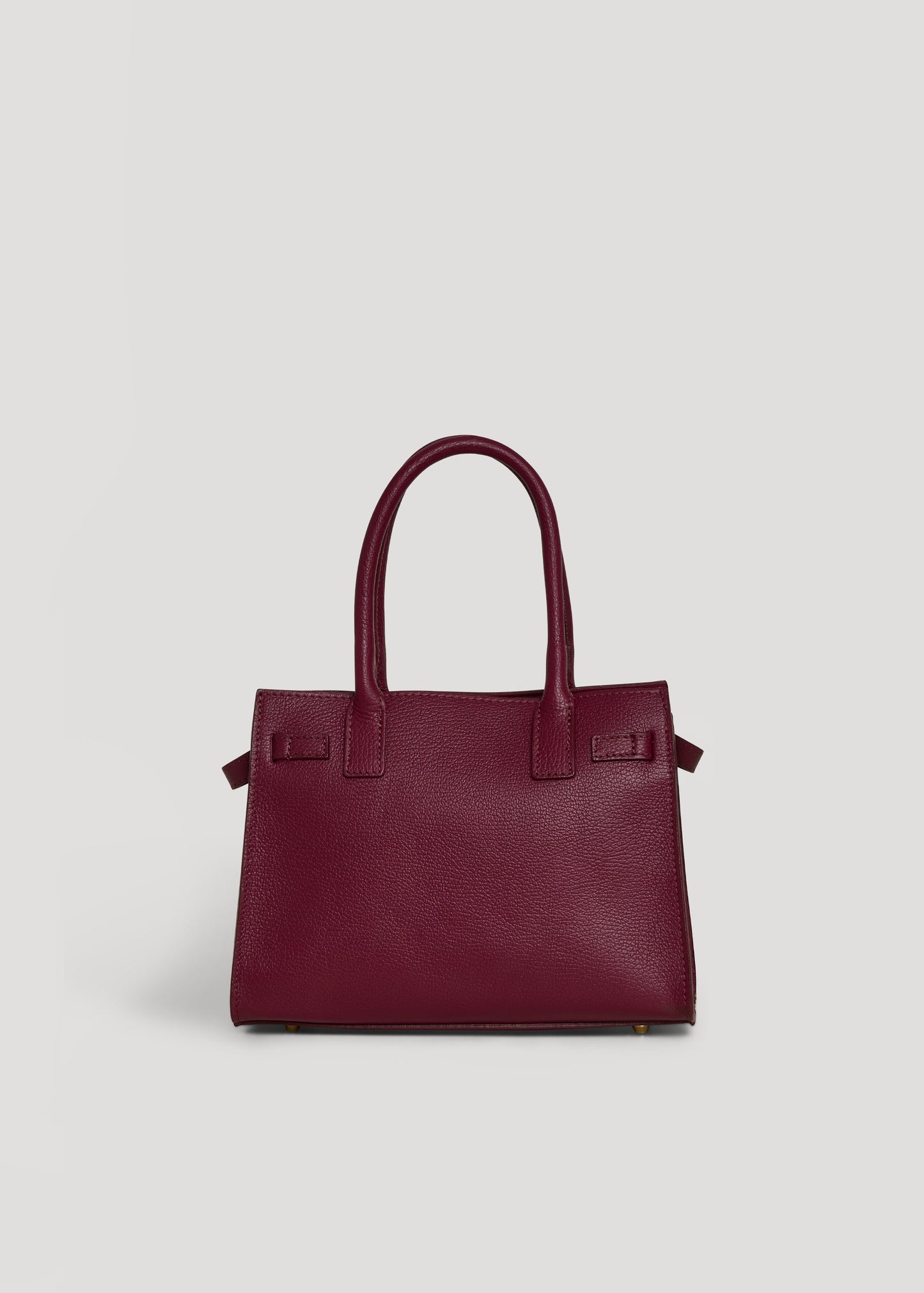 Borsa Grace in pelle Togo Borgogna