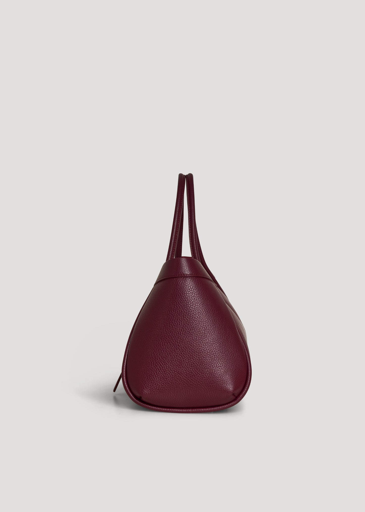 Borsa Mayfair in Pelle Togo Borgogna