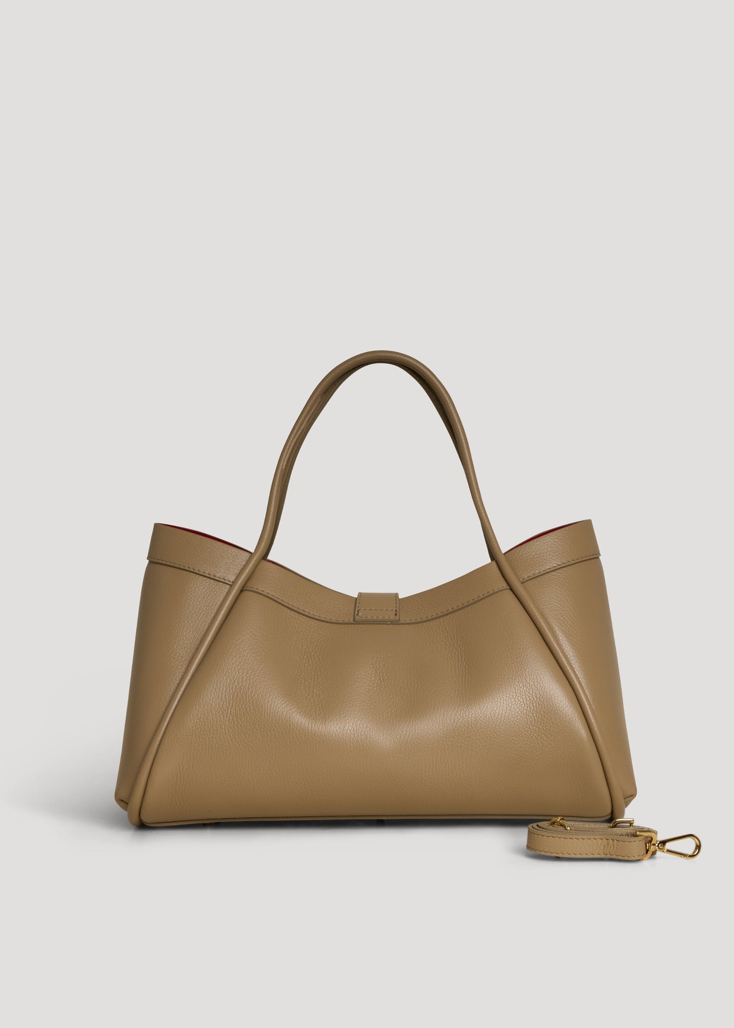Borsa Mayfair in Pelle Togo Taupe