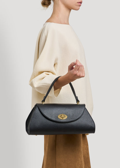 Borsa Florence in pelle Togo Nera