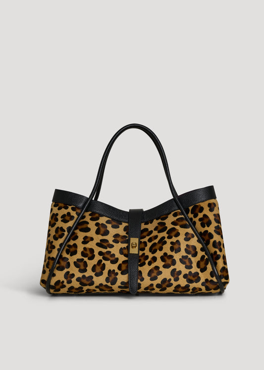 Borsa Mayfair Limited Edition in Pelle Calf Hair Leopardata