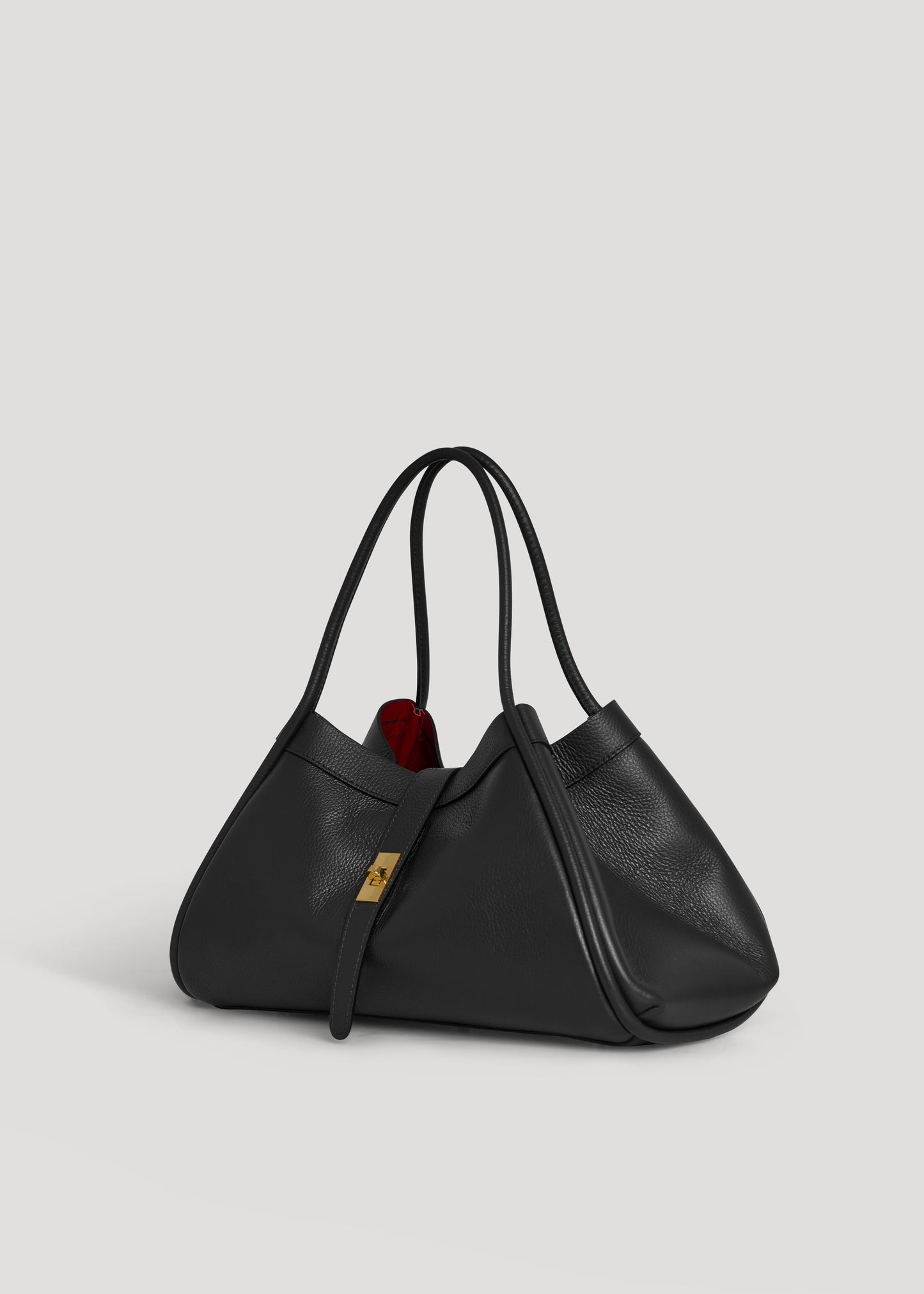 Borsa Mayfair in Pelle Togo Nera