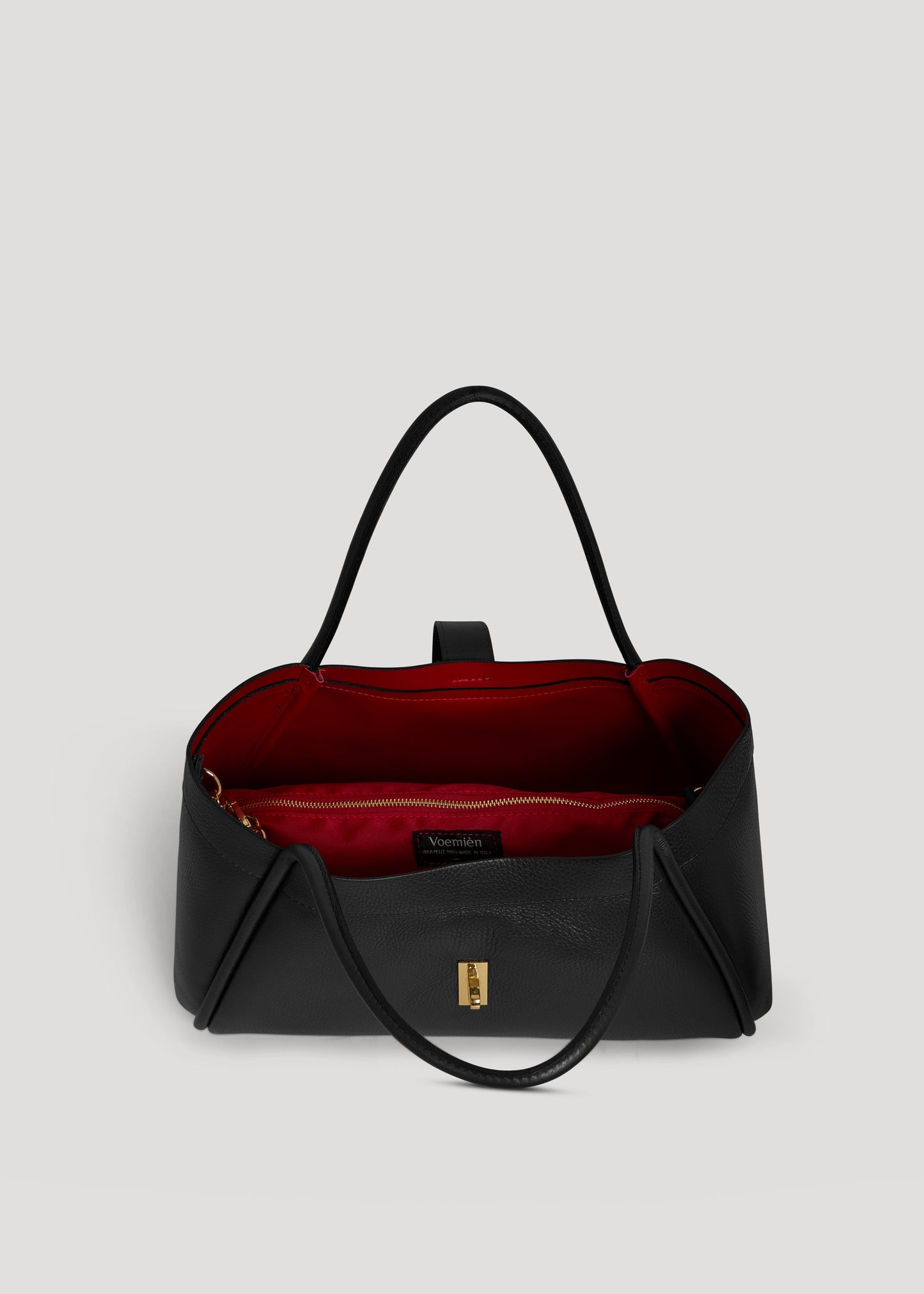 Borsa Mayfair in Pelle Togo Nera