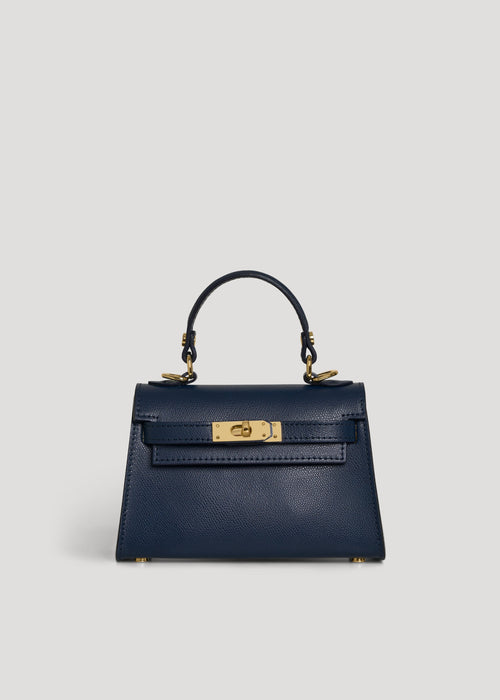 Borsa Victoria in pelle Epson Blu Navy