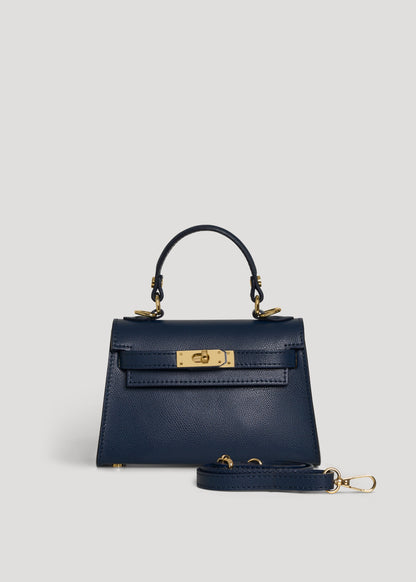 Borsa Victoria in pelle Epson Blu Navy