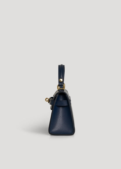 Borsa Victoria in pelle Epson Blu Navy