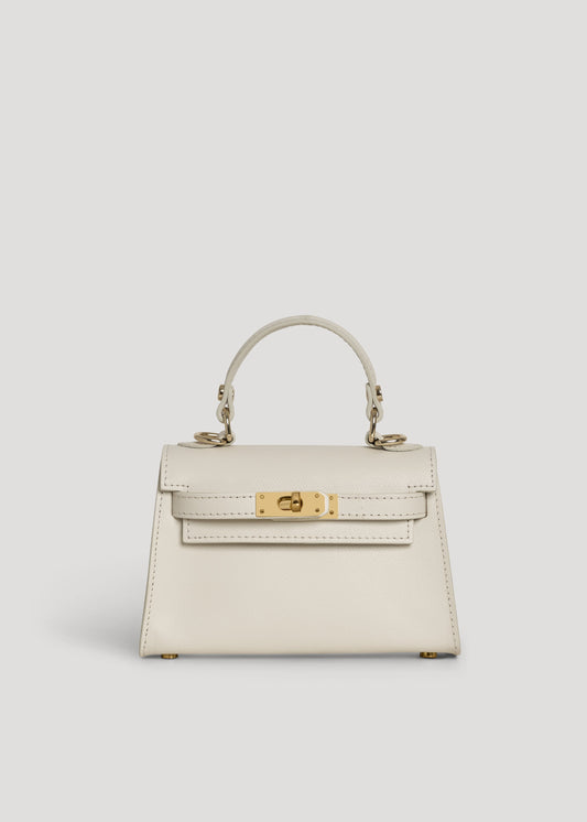 Borsa Victoria in pelle Epson Beige