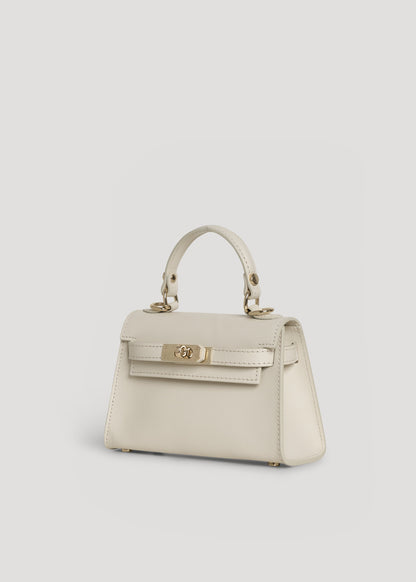 Borsa Victoria in pelle Epson Beige