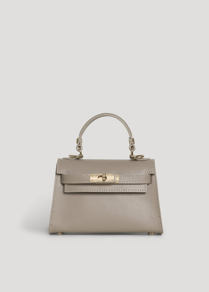 Borsa Victoria in pelle Epson Tortora