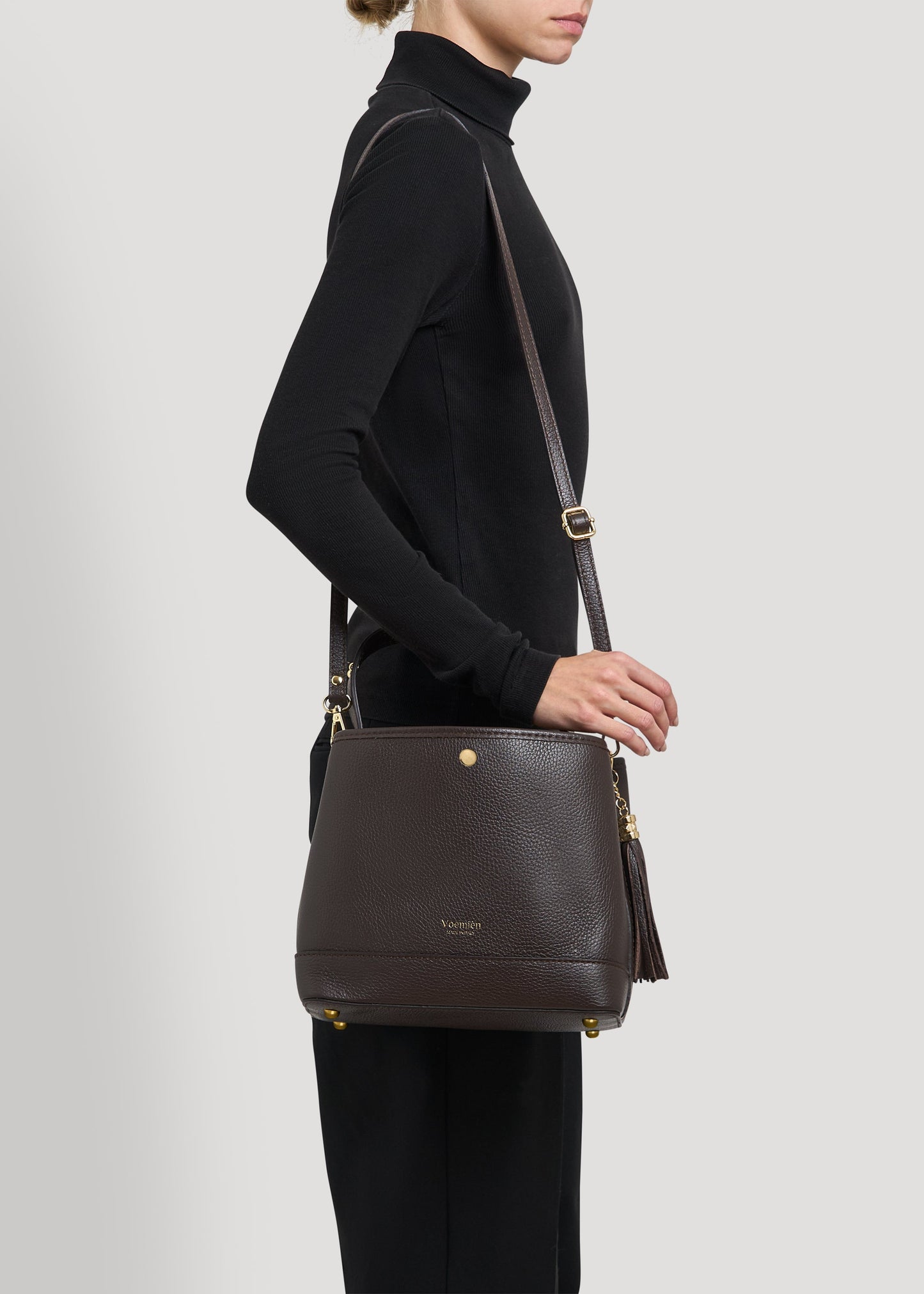 Borsa Kendy in pelle Dollaro Testa di Moro