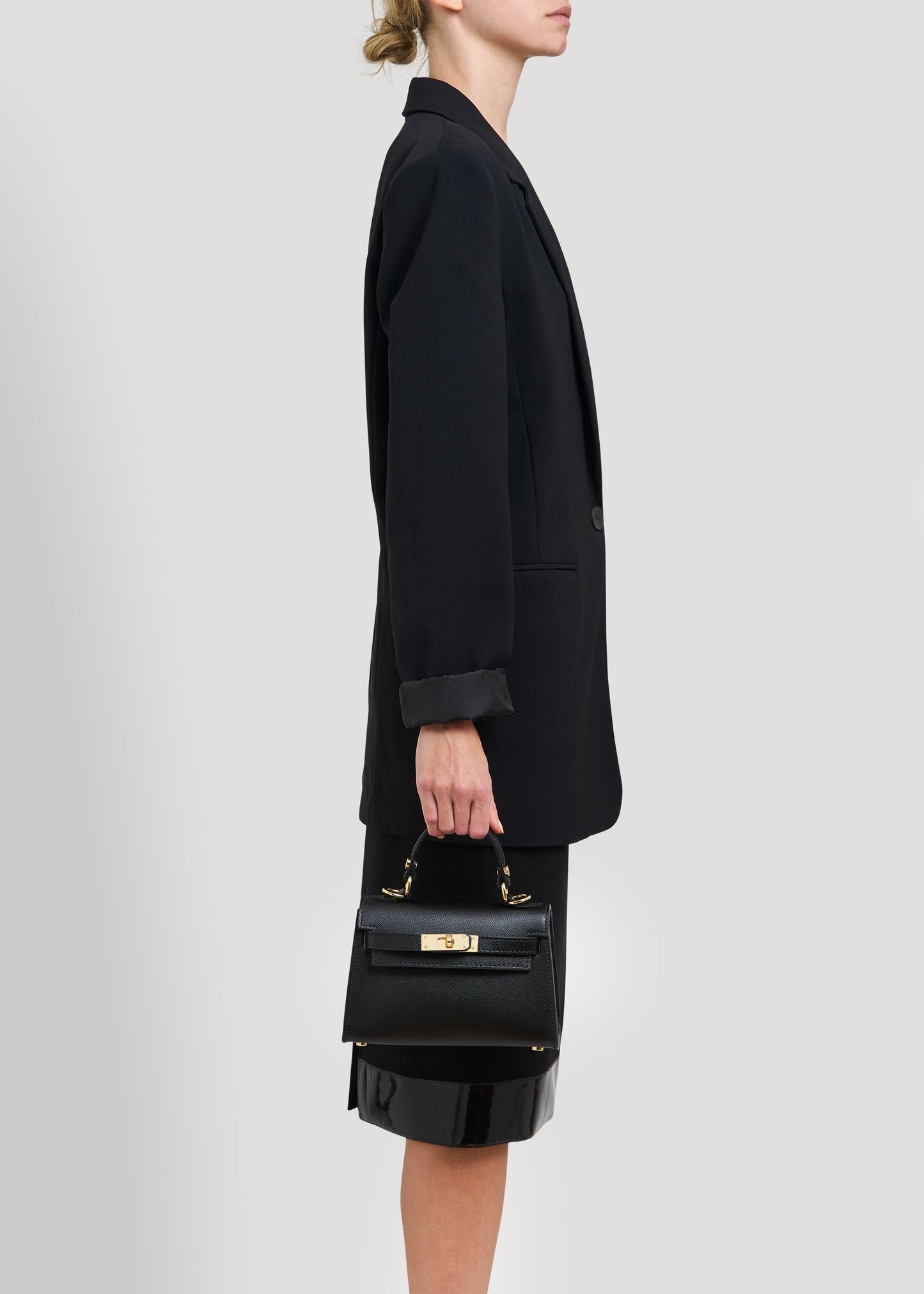 Borsa Victoria in pelle Epson Nera