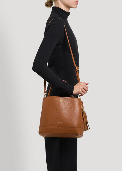 Borsa Kendy in pelle Dollaro Cuoio