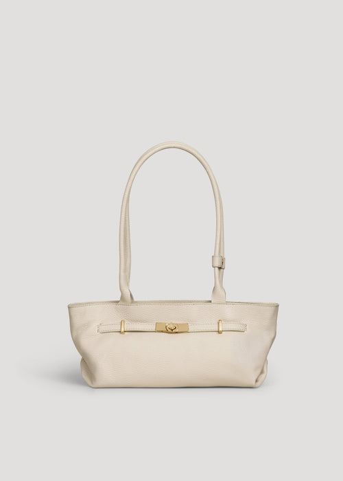 Borsa Lola in Pelle Togo Beige