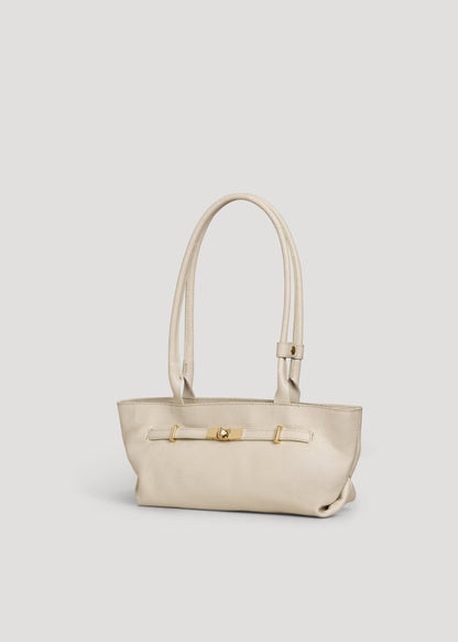 Borsa Lola in Pelle Togo Beige