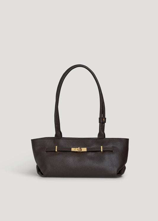 Borsa Lola in Pelle Togo Testa di Moro