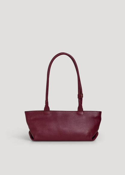 Borsa Lola in Pelle Togo Borgogna