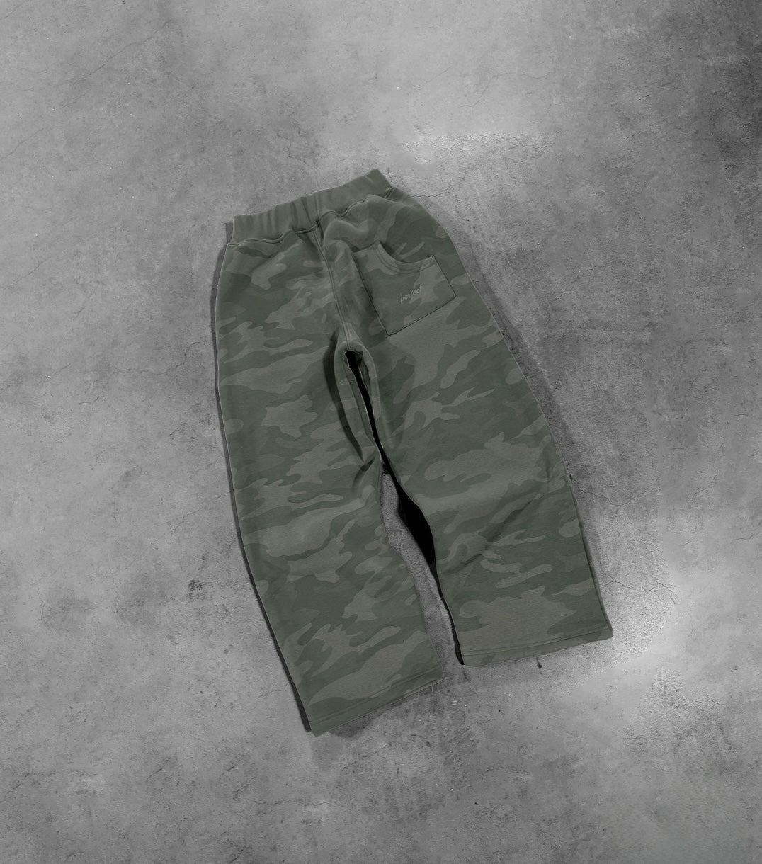 SAGE GREEN CAMO PANT
