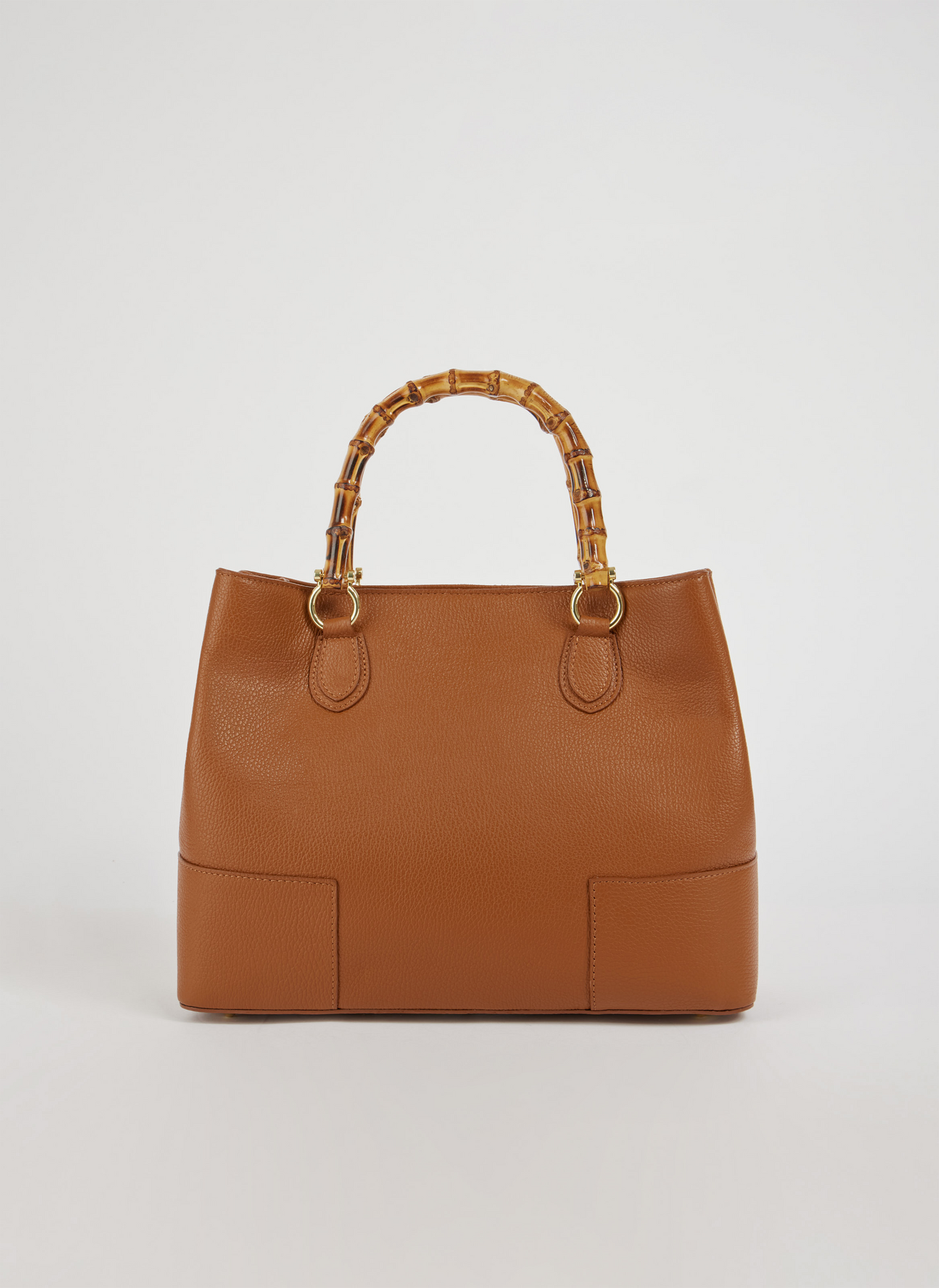 Borsa Bamboo Babe in pelle Dollaro Cuoio