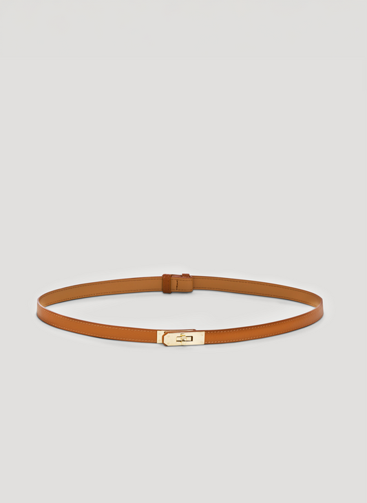 Cintura Baronne in pelle Cuoio