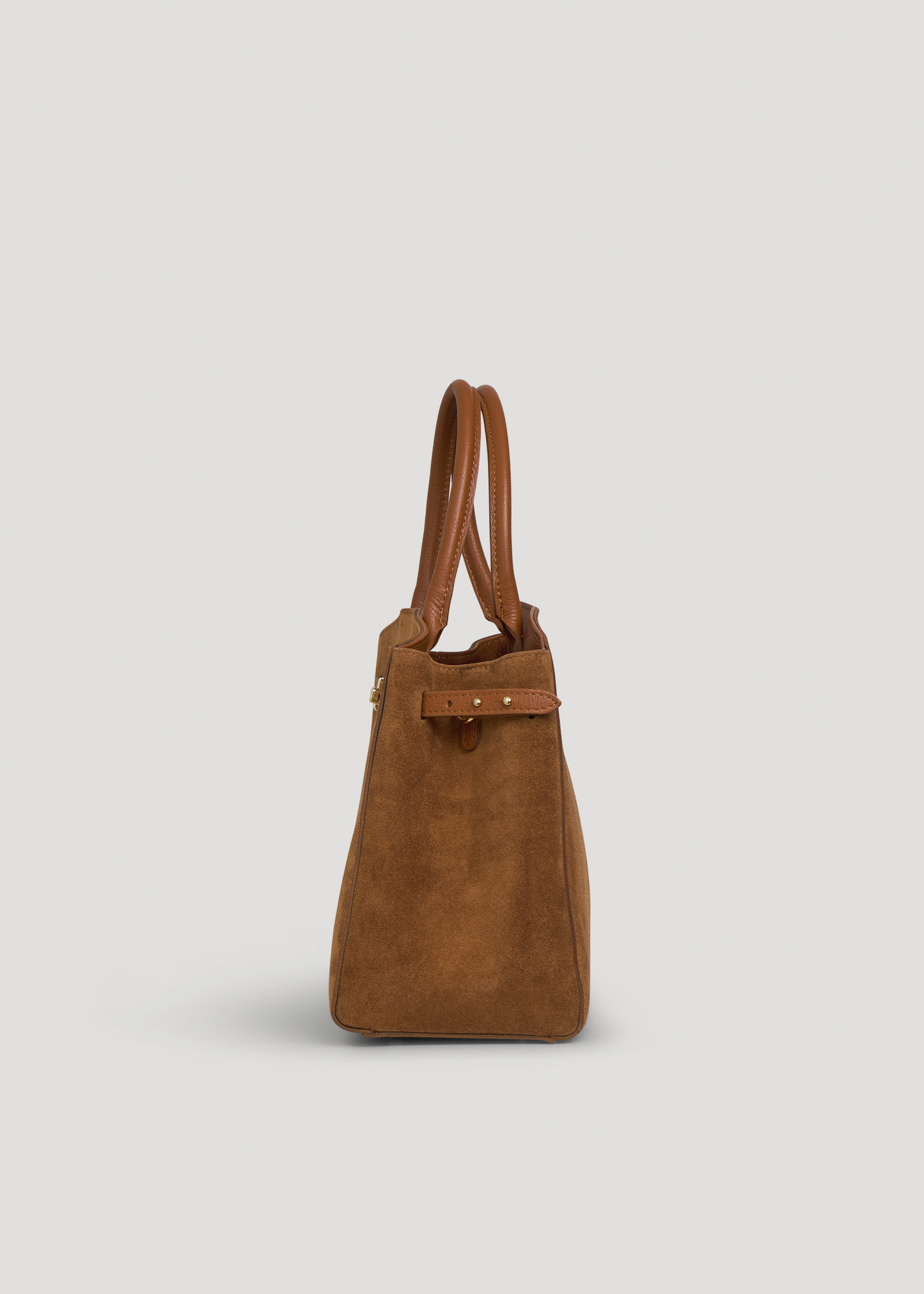 Borsa Driade in Camoscio e Pelle Cuoio