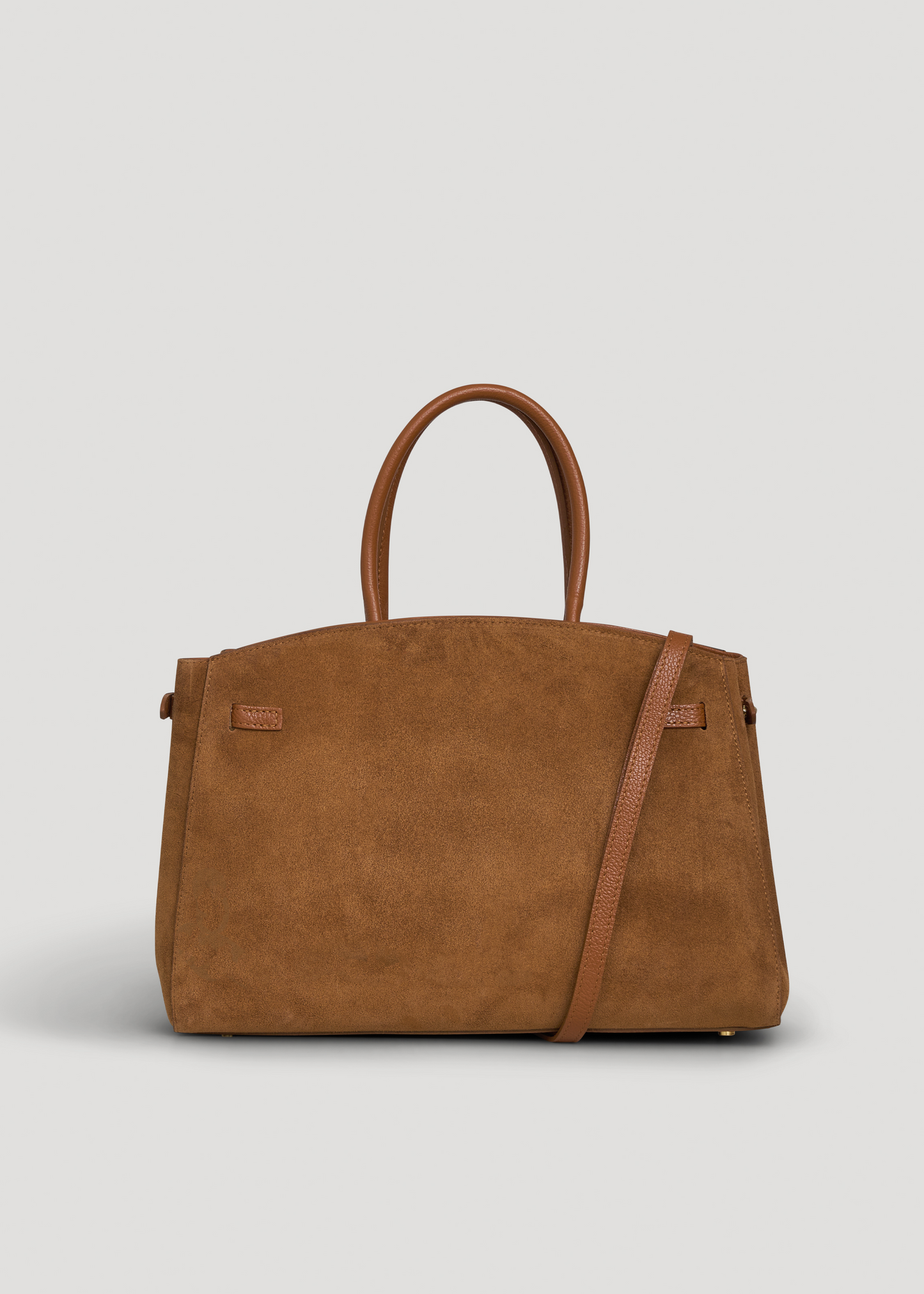 Borsa Driade in Camoscio e Pelle Cuoio