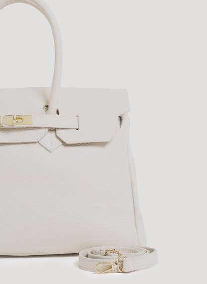 Borsa Elizabeth in Pelle Togo Panna