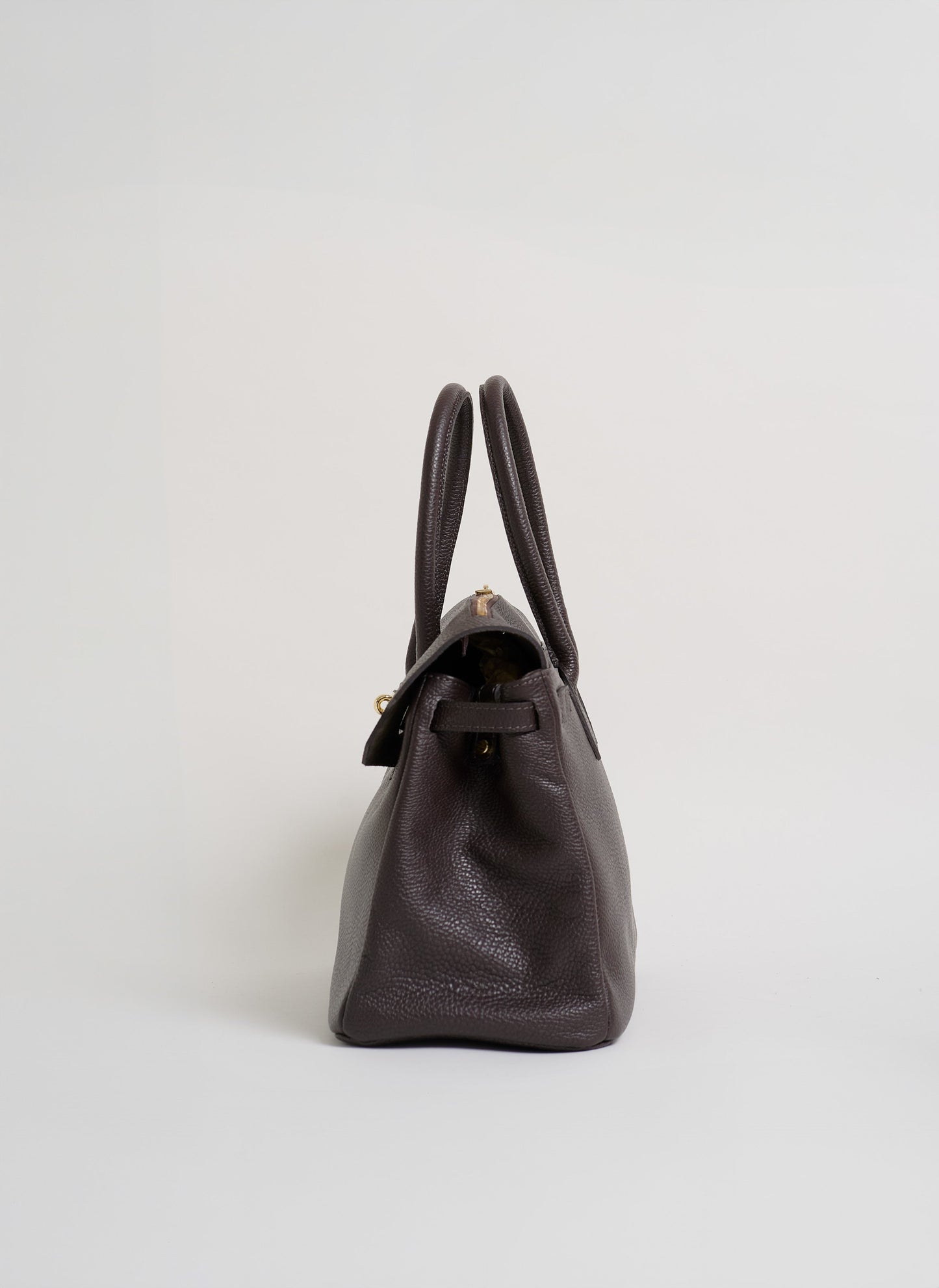 Borsa Elizabeth in Pelle Togo Testa di Moro