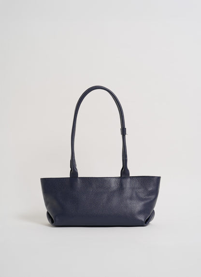 Borsa Lola in Pelle Togo Blu Navy
